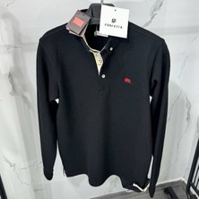 Etro Beyaz Polo Yaka Logolu Sweatshirt
