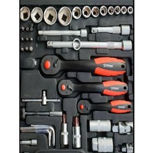 Stalhmayer Stahlmayer 216 Parça 1/2-3/8-1/4 Profesyonel Lokma Takımı Germany