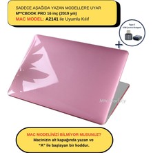 McStorey Macbook Pro Kılıf 16 inç A2141 ile Uyumlu (2019 Yılı) Kristal