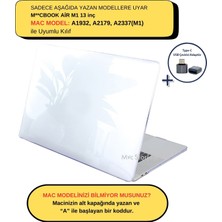 McStorey Macbook Air M1 Kılıf 13inç Kristal Parlak A2337 A2179 A1932 ile Uyumlu