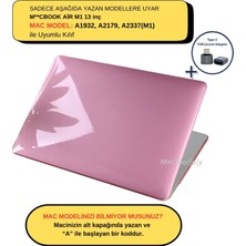 McStorey Macbook Air M1 Kılıf 13inç Kristal Parlak A2337 A2179 A1932 ile Uyumlu