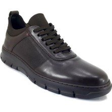 Libero 4753 Hakiki  Deri Erkek Günlük Ayakkabı-Kahverengi