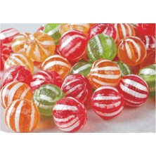 Çizgili Bonbon Akide Şekeri - 300 Gr