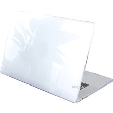 McStorey Macbook Air Kılıf 13.6 inç M2-M3, Kristal Parlak (TouchID'li Air M2-M3 13.6") A2681 A3113 ile Uyumlu