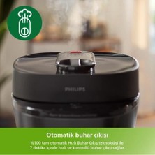 Philips Akıllı Düdüklü Tencere, 5l Kapasite 35 Farklı Program, Ön Ayarlı Zamanlayıcı, Sıcak Tutma Fonksiyonu - LUCİOLE BEYAZ LAMBADER HEDİYE!