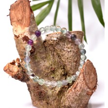 Taş Sandığı Florit Taşı 6 mm Bileklik