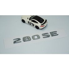 Dk Tuning 280 Se Bagaj Krom Abs 3m 3D Yazı Logo Benz Ile Uyumlu