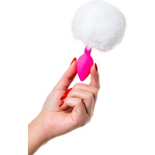 Ada Marketing Sweet Bunny Kuyruklu Anal Plug Silikon Pembe 13 cm Çap 2,8 cm 43 G