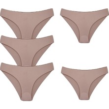 bleu petite 5li Paket Lazer Kesim Dikişsiz Kadın Külot