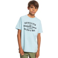 Quiksilver Qs Surf Lockup Yth Erkek Çocuk Mavi Tişört