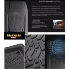 Trakmats Bmw 3 Serisi F30 Sedan 2014  4d Universal Lüks Yumuşak Ada Gri