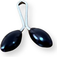 BenimMarifetlerim Siyah Eşarp Şal Klipsi 6 Adet