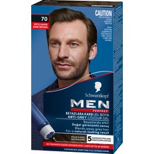 Schwarzkopf Men Perfect Beyazlara Karşı Jel Boya 70 Koyu Kahve