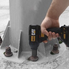 Cat DX72BC 18VOLT/2.0AH Li-Ion Tek Akülü Şarjlı 350NM Kömürsüz Profesyonel Somun Sıkma