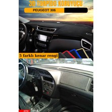 Otomotif Peugeot 306  3D Torpido Koruyucu Kılıf - Ön Göğüs Kaplama