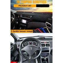 Otomotif Peugeot 307  3D Torpido Koruyucu Kılıf - Ön Göğüs Kaplama