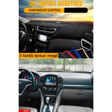 Otomotif Chevrolet Captiva 3D Torpido Koruyucu Kılıf - Ön Göğüs Kaplama