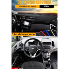 Otomotif Chevrolet Aveo 3D Torpido Koruyucu Kılıf - Ön Göğüs Kaplama