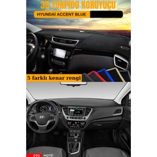 Otomotif Hyundai Accent Blue 3D Torpido Koruyucu Kılıf - Ön Göğüs Kaplama