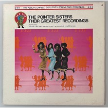 Pointer Sisters Their Greatest Recordings Lp Plak (Orjinal 1978 Dönem Avrupa Baskı)