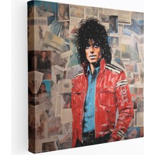 Painted Anarchy Michael Jackson Kolaj Duvar Sanatı - Micheal Jackson, Duvar Dekorasyonu, Sanatsal, Görsel Dinamik