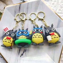 Beautifyy Komşum Totoro Sevimli Keychain Kolye Miyazaki Hayao Bebek Kolye Sevimli Keychain Kolye (Yurt Dışından)