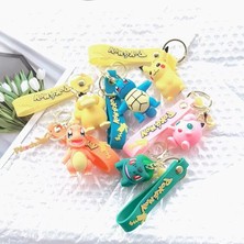 Beautifyy Pokémon Cartoon Keychain Kolye Pokémon Pikachu Karikatür Anahtarlık Kolye Küçük Hediye (Yurt Dışından)