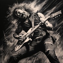 Painted Anarchy Metallica Kanvas Tablo: Enerjik Performans - Metallica, Kanvas Tablo, Kanvas Tablo, Kanvas Tablo