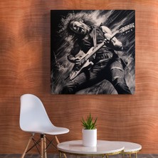 Painted Anarchy Metallica Kanvas Tablo: Enerjik Performans - Metallica, Kanvas Tablo, Kanvas Tablo, Kanvas Tablo