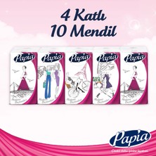 Papia Modanın Başkentleri 300 Adet Cep Mendili (10 Adet x 30 Paket)