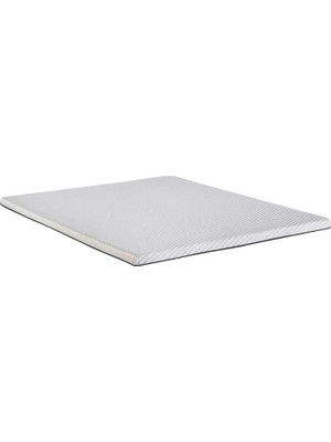 Sleeptown %100 Akıllı Visco Jel Sünger - Uyku Yatak Pedi - Fermuarlı - Kılıfı Yıkanabilir - Yatak Şiltesi-140X190