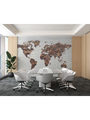 Endwall Harita Desenli Poster