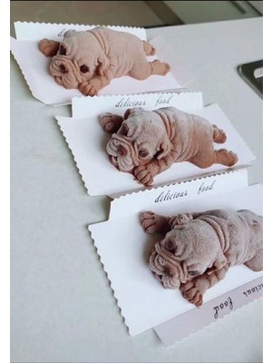 Htun 2018 Sıcak 1 Adet Shar Pei 15 * 8 * 4.5 cm Shar Pei Köpek Şekli Sabun Kalıp Silikon Çikolata Kalıp Mousse Kek Yapımı Dıy Mum Kalıbı | Sabun Kalıpları (Yurt Dışından)