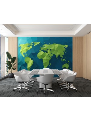 Endwall Harita Desenli Poster