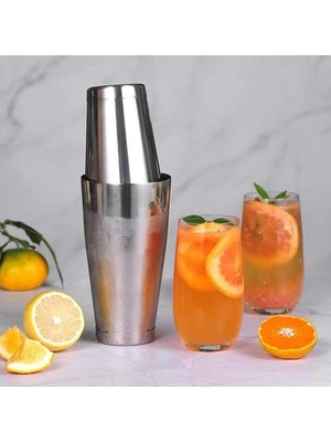 Htun Kokteyl Shaker 550 ml Paslanmaz Çelik Şarap Martini Boston Çalkalayıcı Mikser Bar Parti Bartender Araçları Bar Aksesuarları | Kokteyl Çalkalayıcıları (Yurt Dışından)