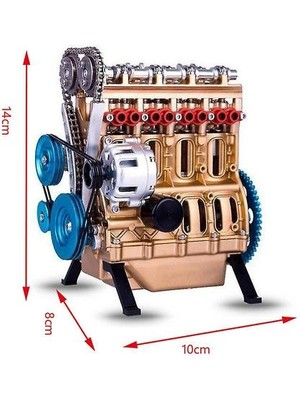 Htun Motor Model Araba Motor Model Kiti Dekor Yapı Seti (Yurt Dışından)