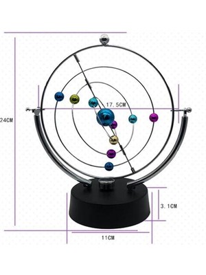 Htun Kinetik Sanat Asteroid - Elektronik Sürekli Hareket Masası Oyuncak Dekorasyonu (Yurt Dışından)