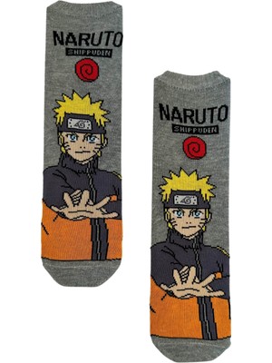 Giyimod Lisanslı Giyimod Naruto Giyimod Erkek Çocuk Çorap Üçlü Set NRT11