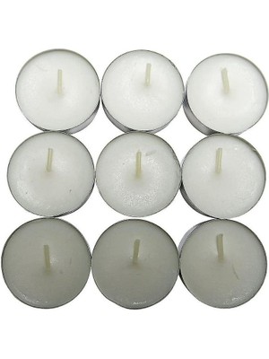 Hellove Kokusuz Küçük Renkli Mum 16 Lı Tealight Mum Dekoratif Mum