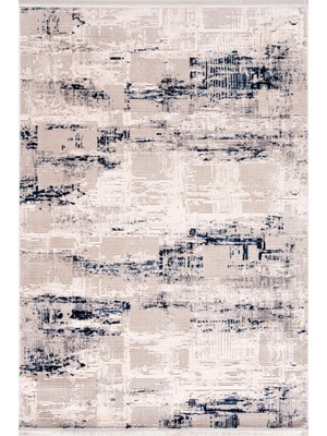 Sofia 1909 Mavi Kolay Temizlenen Yumuşak Dokulu Kaymaz Toz Tutmaz Halı Yolluk