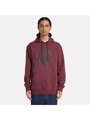 Timberland Tree Logo Erkek Bordo Sweatshirt Tb0A2Bjhı301