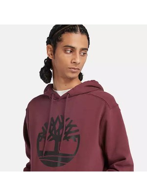 Timberland Tree Logo Erkek Bordo Sweatshirt Tb0A2Bjhı301