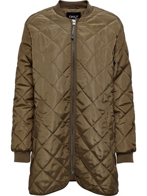 Only Jessıca Quılted Coat cc Otw Kadın Kahverengi Mont 15295402-15