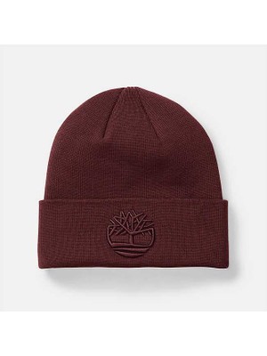 Timberland Tonal 3D Embroidery Beanie Erkek Kırmızı Bere TB0A2PJRI301