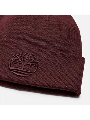 Timberland Tonal 3D Embroidery Beanie Erkek Kırmızı Bere TB0A2PJRI301