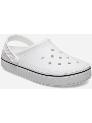 Crocs Off Court Clog Unisex Beyaz Terlik 208371-100