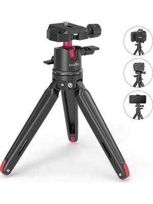Smallrig Panoramik Top Kafalı Masa Üstü Mini Tripod BUT2664