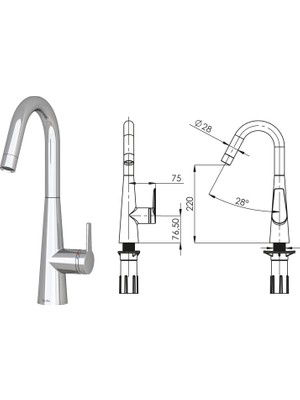 Teska E 4106 Axis Eviye Bataryası-Krom