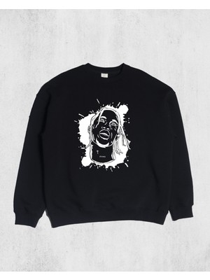 Pull The Hood Unisex Oversize Travis Scott Sweatshirt