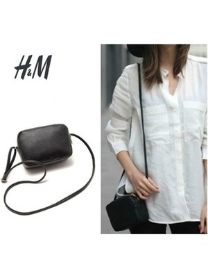 Mushen Yeni Stil Siyah Zincir Süslenmiş Hayvan Baskı Omuz Crossbody Çanta Koltukaltı Çantası El Çantası (Yurt Dışından)